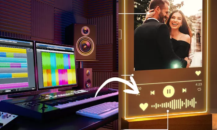 Recording Experience Custom Song - Gift Plaque