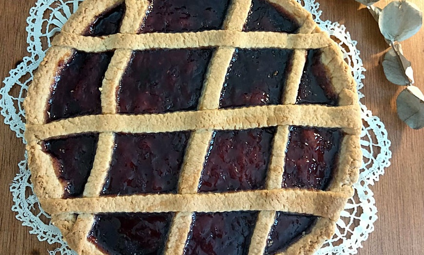 Image 3: 1 crostata de mermelada o nutella y 2 mini crostatas de sabor a elegir