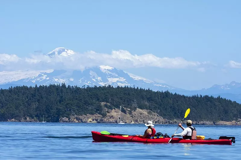 Explore with Orcas Wild: Three-hour Point Doughty Kayak Tour