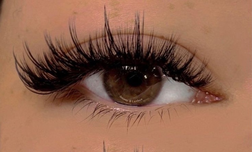 Image 2: Enhance with a Full Set of Classic or Wispy Eyelash Extensions