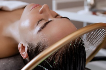 One 85-Minute Hydration Head Spa and Glow-Enhancing Facial Treatment - Saada Beauty Salon and Spa