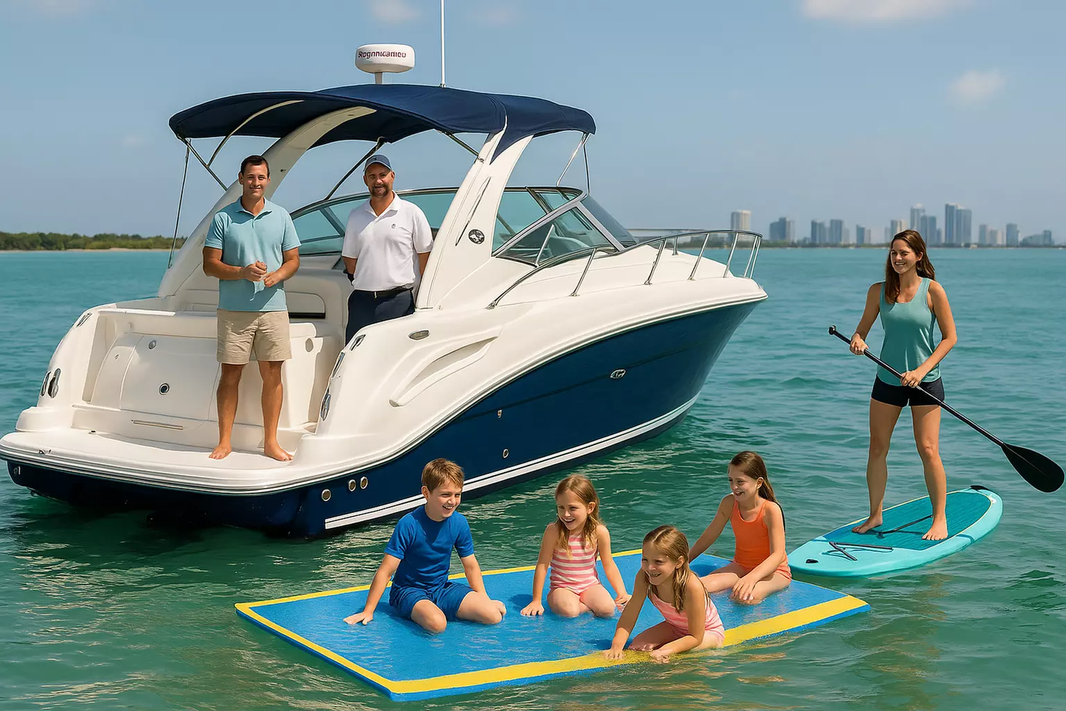 Up to 64% Off Private Boat Charter to Miami's Famous Sandbars