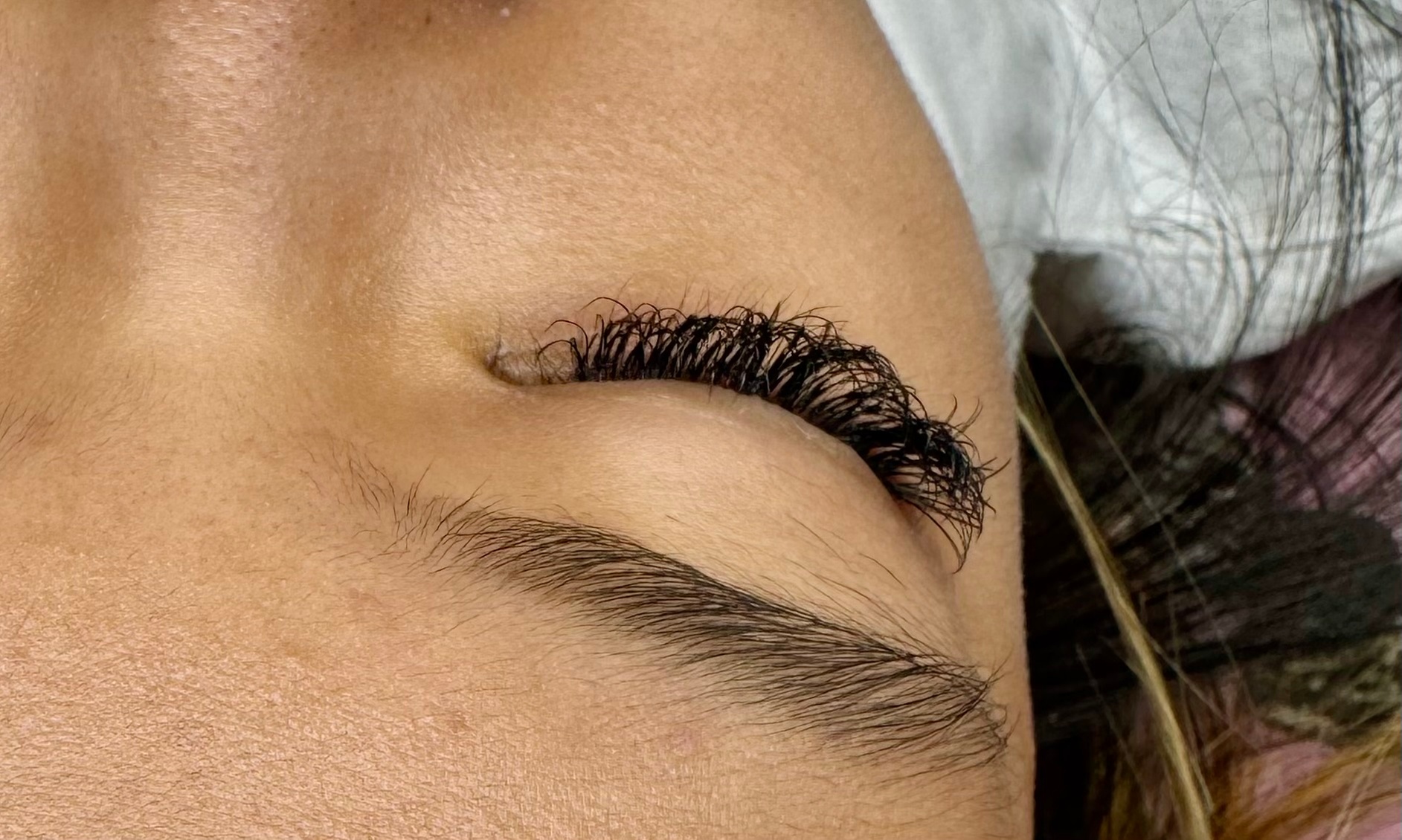 Volume or Mega Volume Full Set Eyelash Extensions 