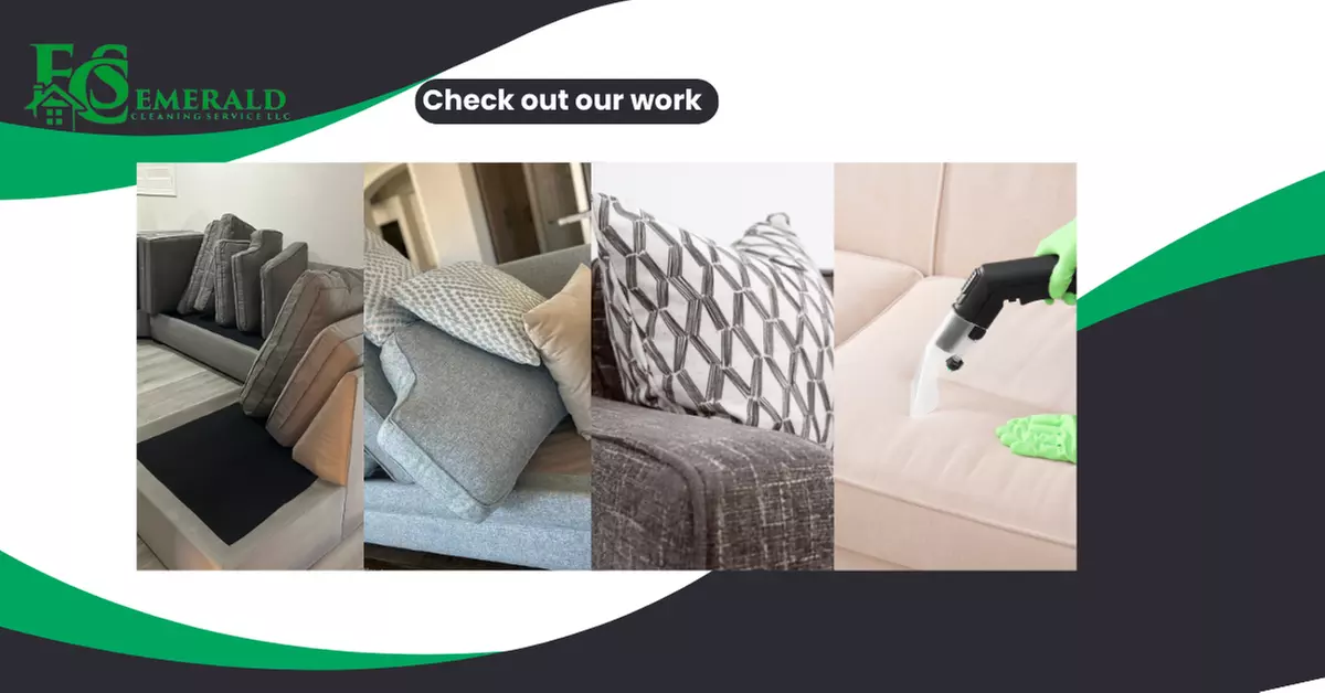 Experience Upholstery Cleaning for Chair, Sofa or Love Seat at Emerald Cleaning Services (Up to 28% Off) - Second Medium