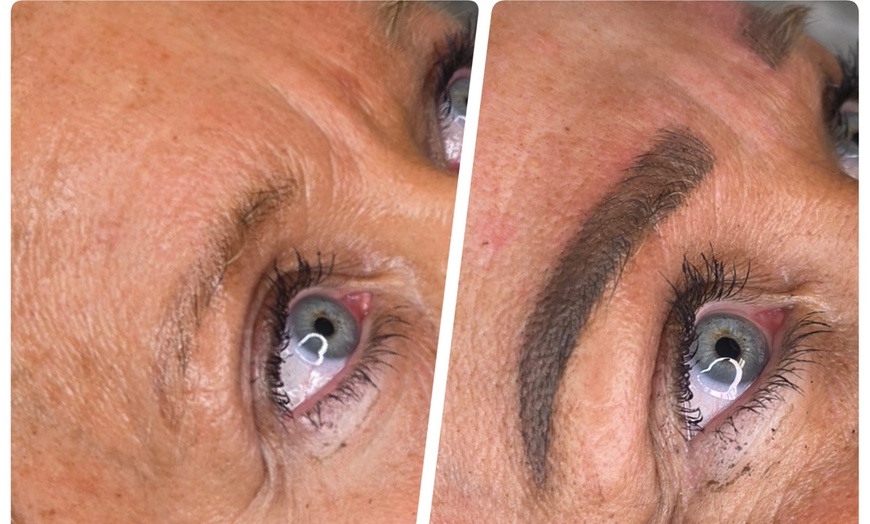 Image 7: Perfect Brows with One Microblading Session with or without Touch-Up 