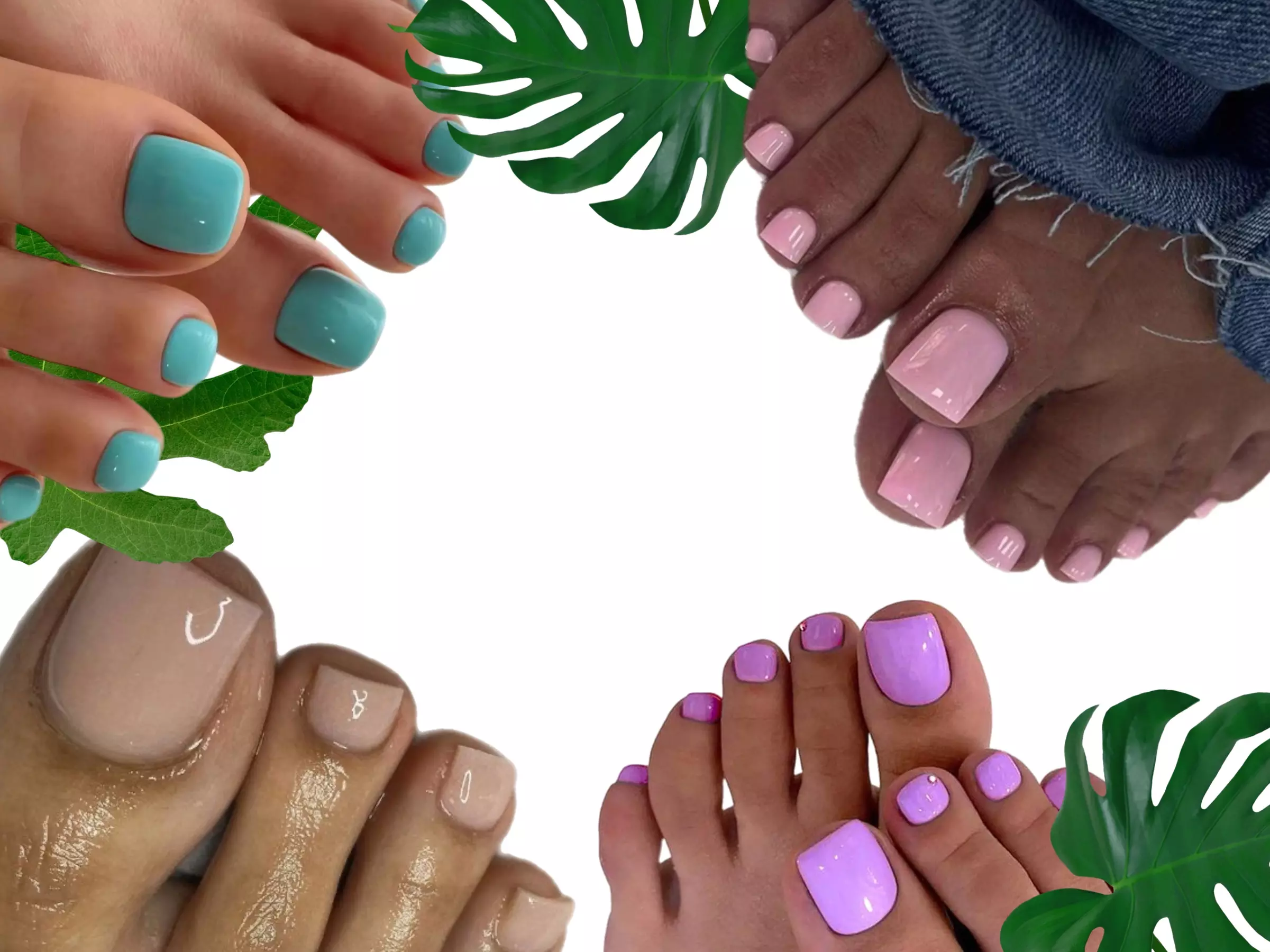 Glam Up with a Full Set Gel Polish or/and Gel Pedicure