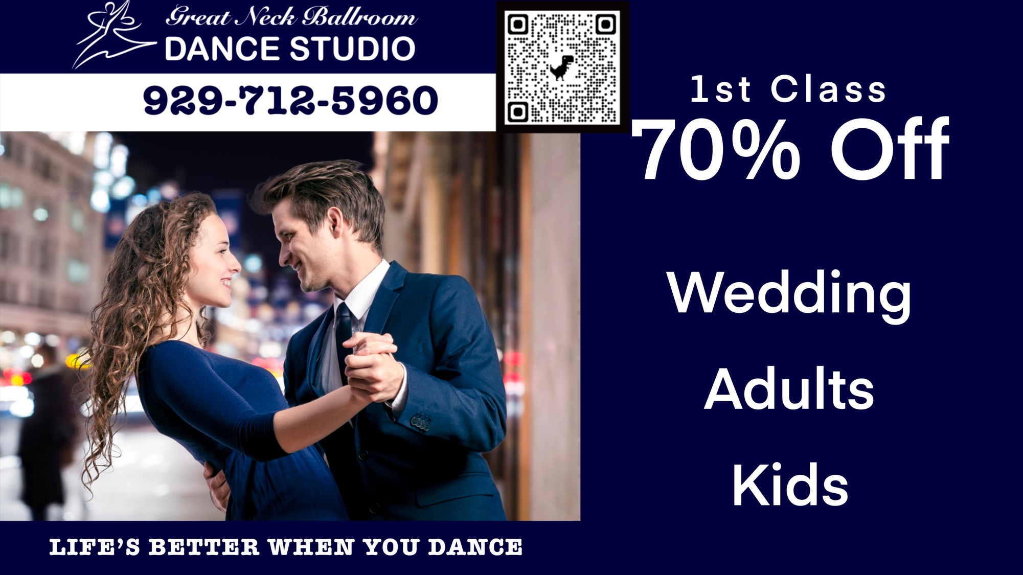 Up to 84% Off on Dance Class at Great Neck Ballroom Dance Studio