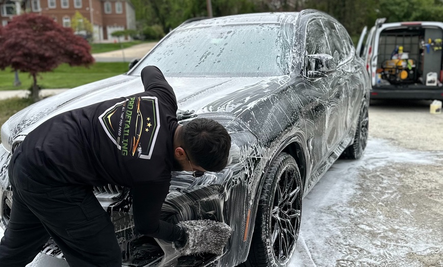 Image 1: Interior vacuum and Exterior wash for Car/SUV, Full Detail, and More