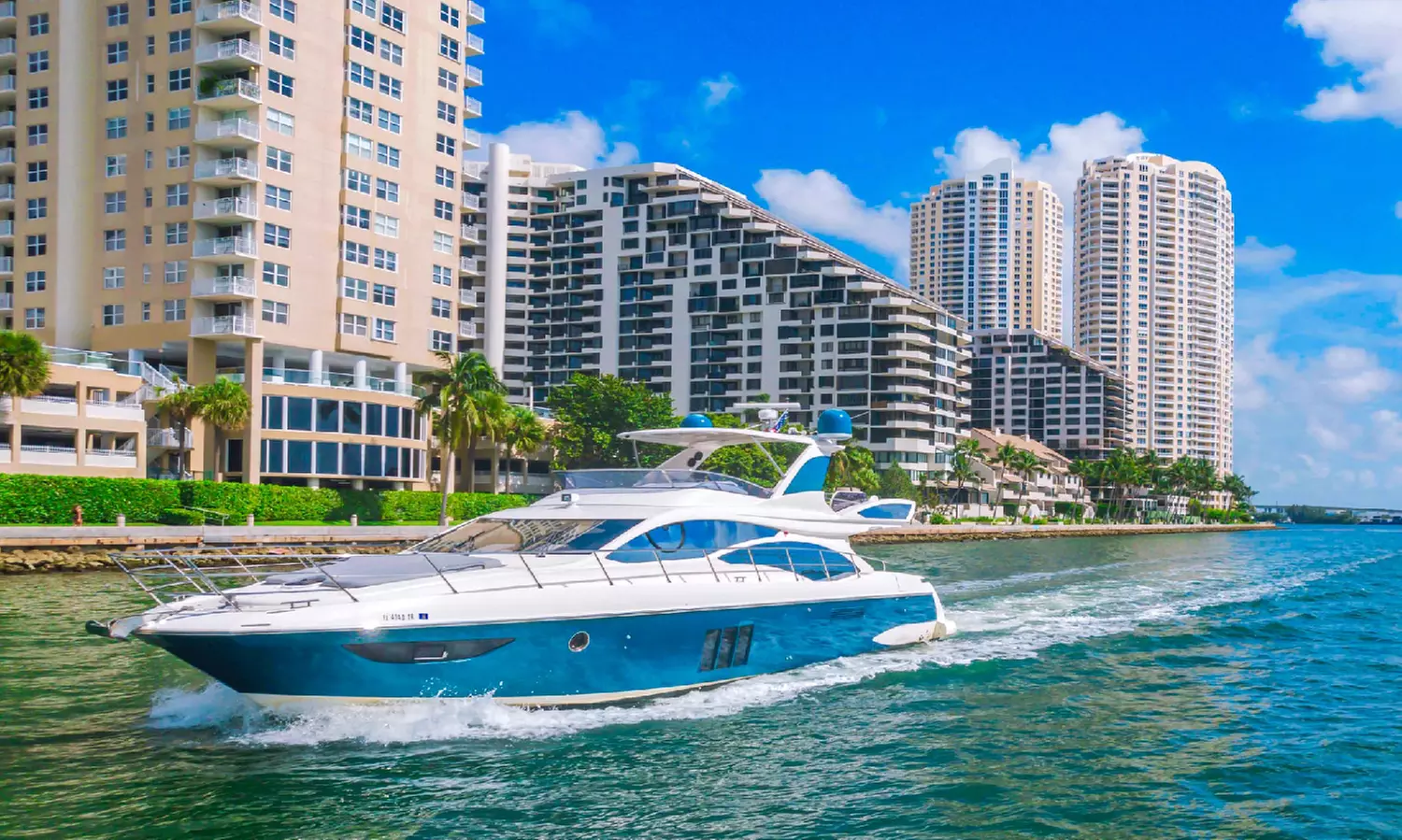 Up to Off on Four, Six, or Eight Hours of Yacht Rentals in Miami at Dreamyboat - Primary Image