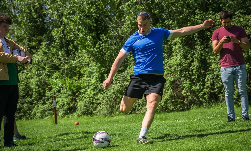 Image 2: Fun-Filled Recreational Football Sessions at Good Time Golfin