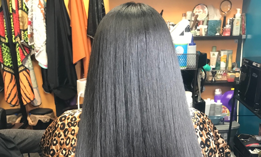 Image 7: Transform Your Hair with a Silk Press Session