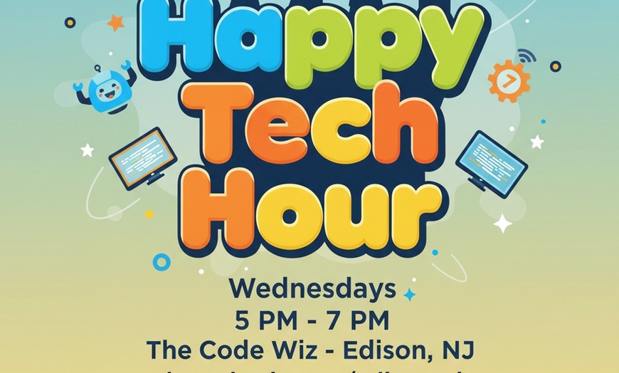 Image 3: 60-Min Happy Tech Hour or 2 60-MinTutoring Roblox & Minecraft Sessions