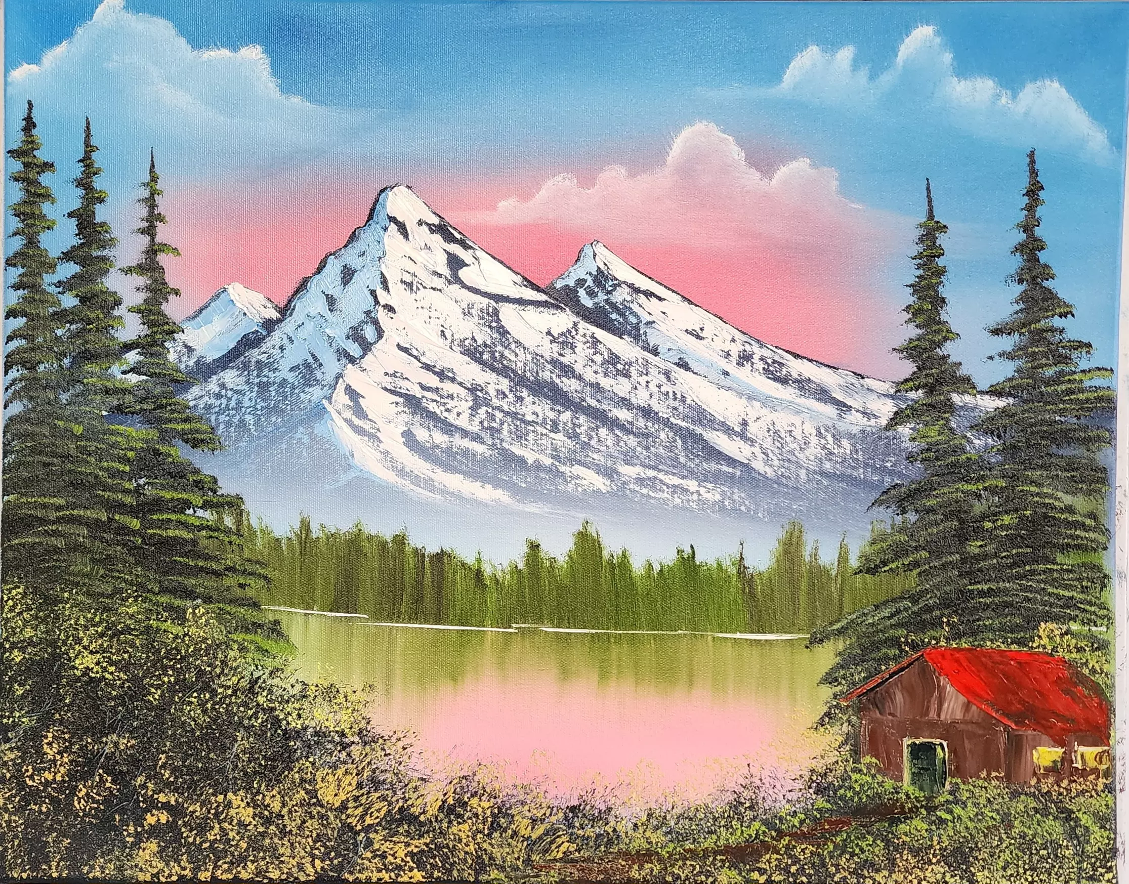Bob Ross Landscape Class at Wes Day Paints (Up to 37% Off)  - Primary Image