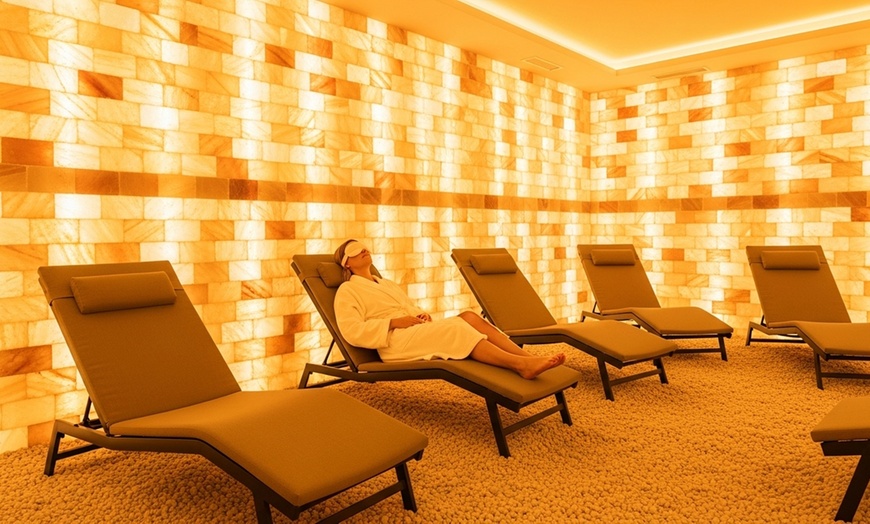 Image 2: Choose From Multiple Packages of Infrared Sauna or Salt Room Sessions