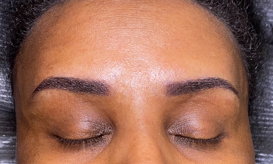 Image 1: Enhance Your Look: One Microblading Session, Powder Brow or Combo Brow