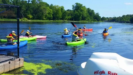 One Two-Hour Single Kayak Rental - High Rollers Fun Rentals