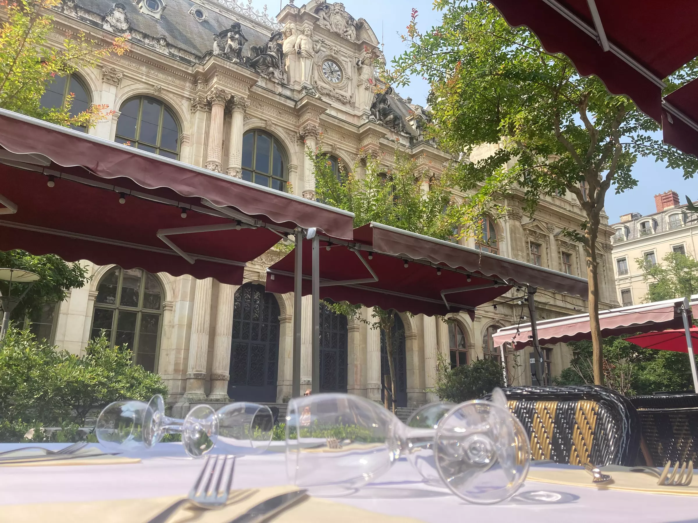 Menu découverte avec entrée, plat et dessert chez Le Cintra