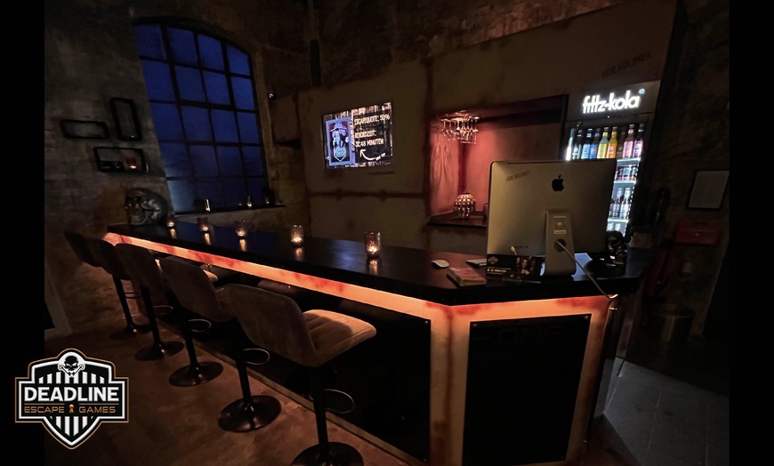 Image 4: 60 Min. Live Escape Game inkl. je 1 Getränk für bis zu 6 Personen