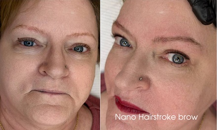 One Eyeliner Tattoo for Upper Eyelids Session - Bareblendpmu by Giao Pham