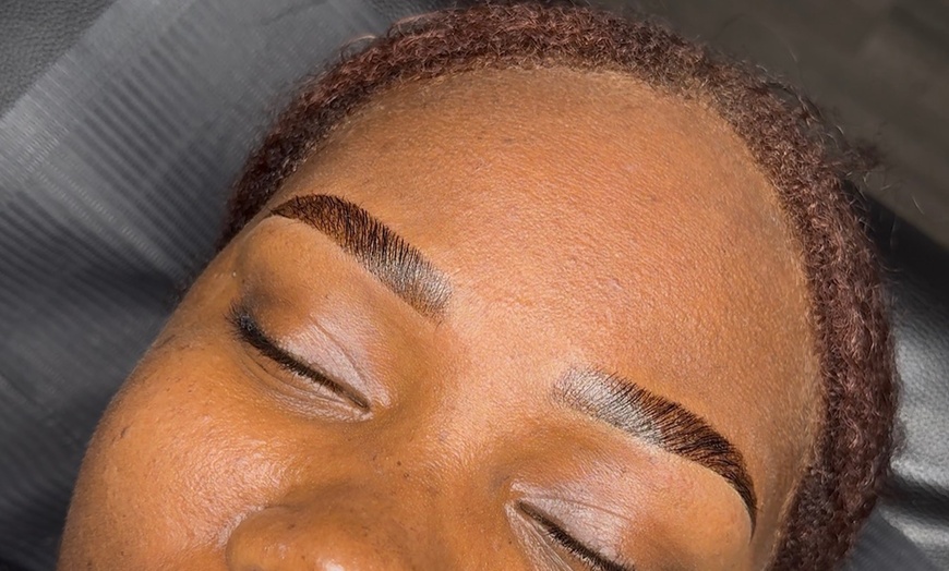 Image 2: Get a Brow Lamination with or without Tint and Sculpting Session