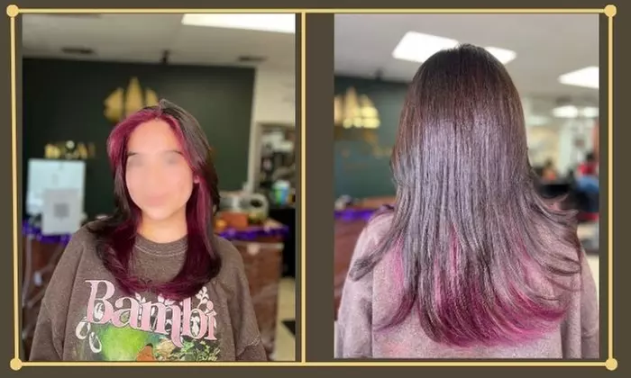 Transform with Haircut and Highlights w/ Deep Condition and Blowout