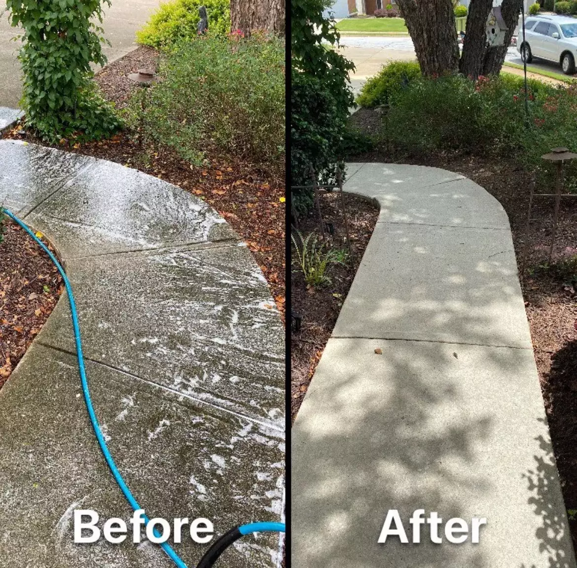 Pressure Washing for a One or Two Story Home or Power Washing Options