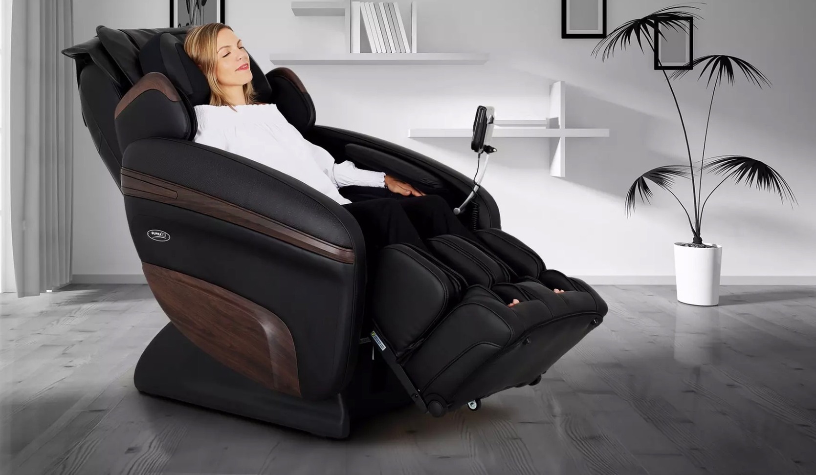 Méditation guidée et massage sur fauteuil SUPRA avec JOLY Petit salon