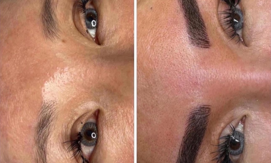 Image 2: Transform Your Look with 3D Microblading Sessions at The Polished Brow LLC (Up to 78% Off)