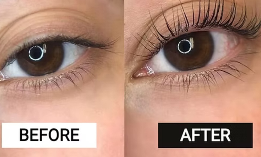 Image 1: Up to 32% Off on Eyelash Perm at Mia's Salon & Spa Coppell