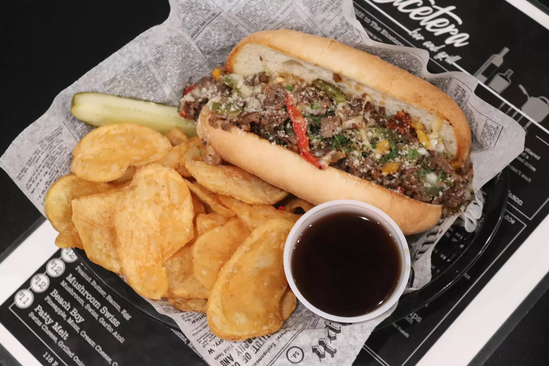 Up to 23% Off on Burger Restaurant at The Etcetera Bar and Grill - Second Medium