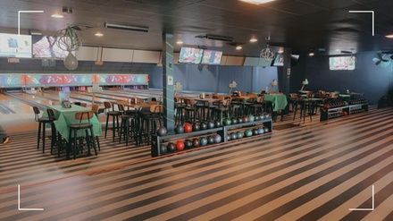 For 1 person adult/child (Shoes Not Included) - The Bowlin' Alley