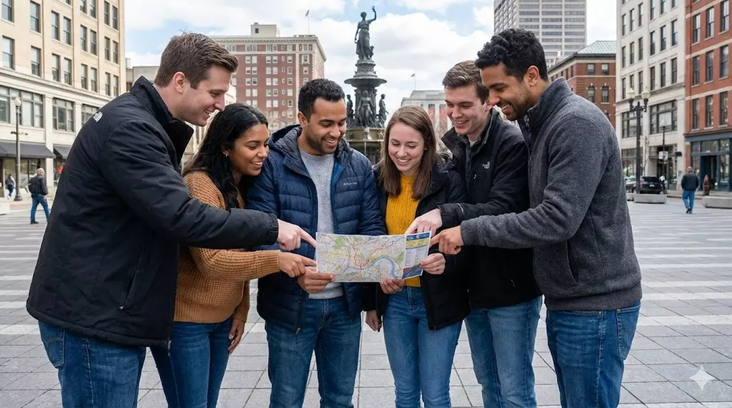 Self-guided scavenger hunt for groups of 2, 4, or 6 people