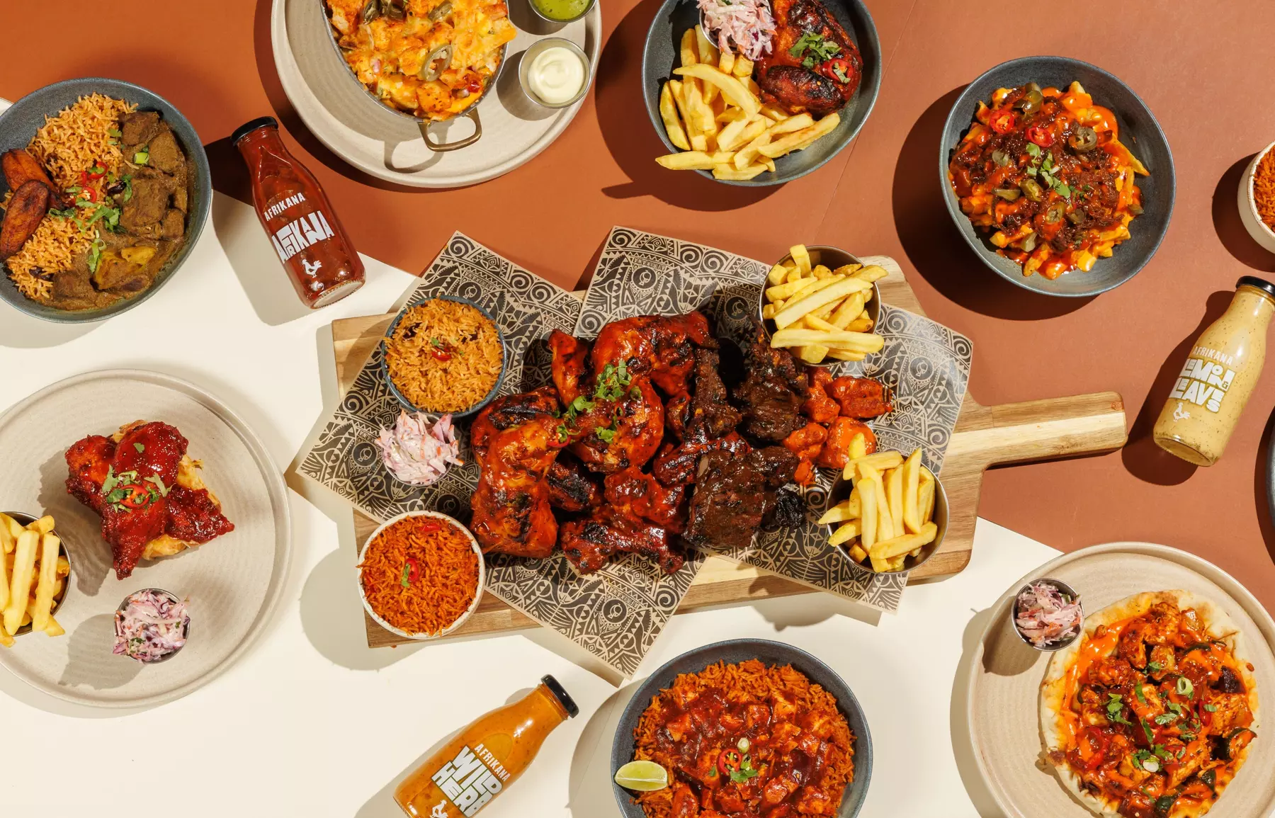 Feast on African Flavours with £20, £30, or £40 to Spend on Food & Drinks at Afrikana Restaurant (Up to 40% Off) - Primary Image