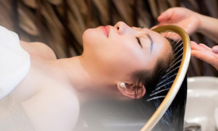 Image 1: Rejuvenate with 60-Min Single Person Head Spa or 90-Min Bronze Package