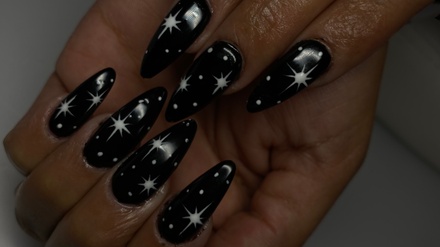 50% off acrylic nail set with design  - YAYAs nails