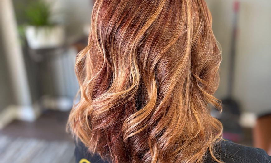 Image 3: Up to 50% Off on Salon - Hair Color / Highlights - Roots at Divine One Salon