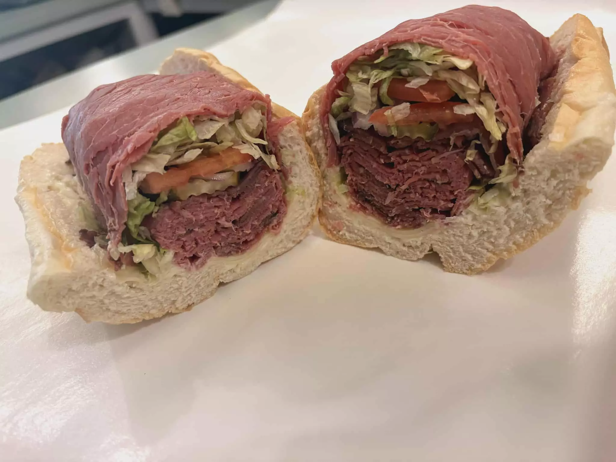 Enjoy delicious sandwiches, salads, and hot dogs today