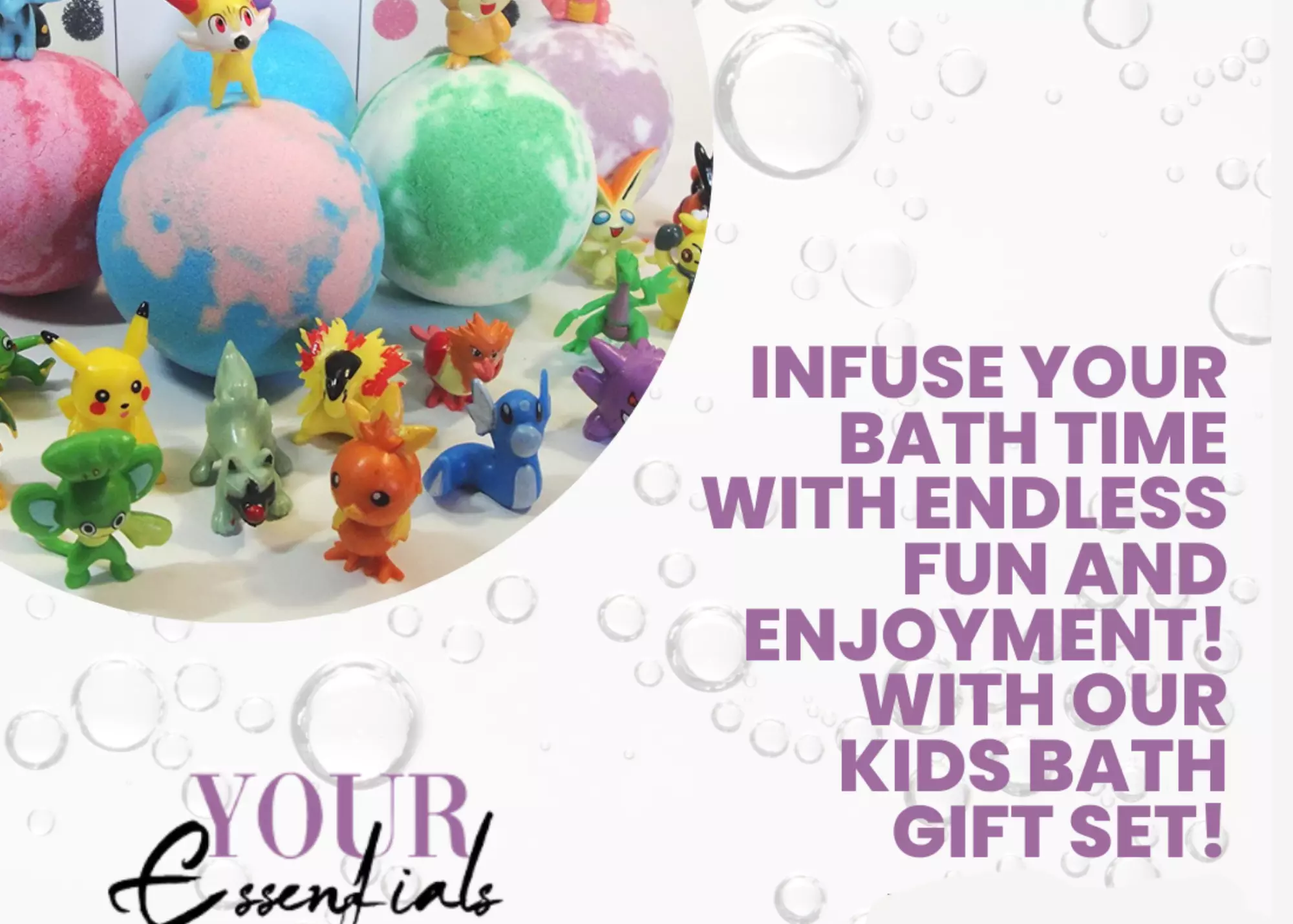One or Two Kids Bath Bombs Gift Set with Surprise Toys, 6x4.2 oz at Kalinka (Up to 37% Off) - Second Medium