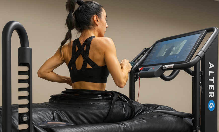 Image 1: Anti-Gravity Treadmill for Low-Impact, Pain-Free Movement