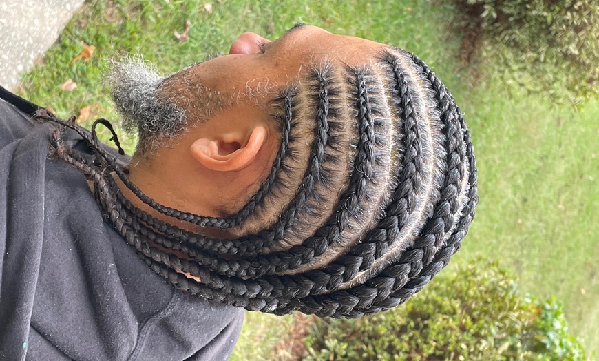 Image 2: Hair Styling & Loc Services for Men & Kids: Washes, Retwists, Braids