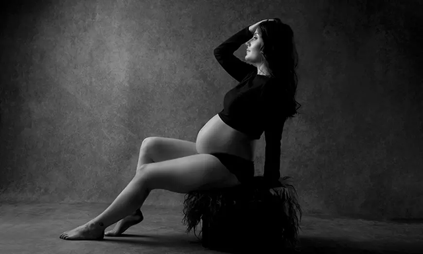 Image 2: Newborn Baby Photoshoot with one print at Flash Photography