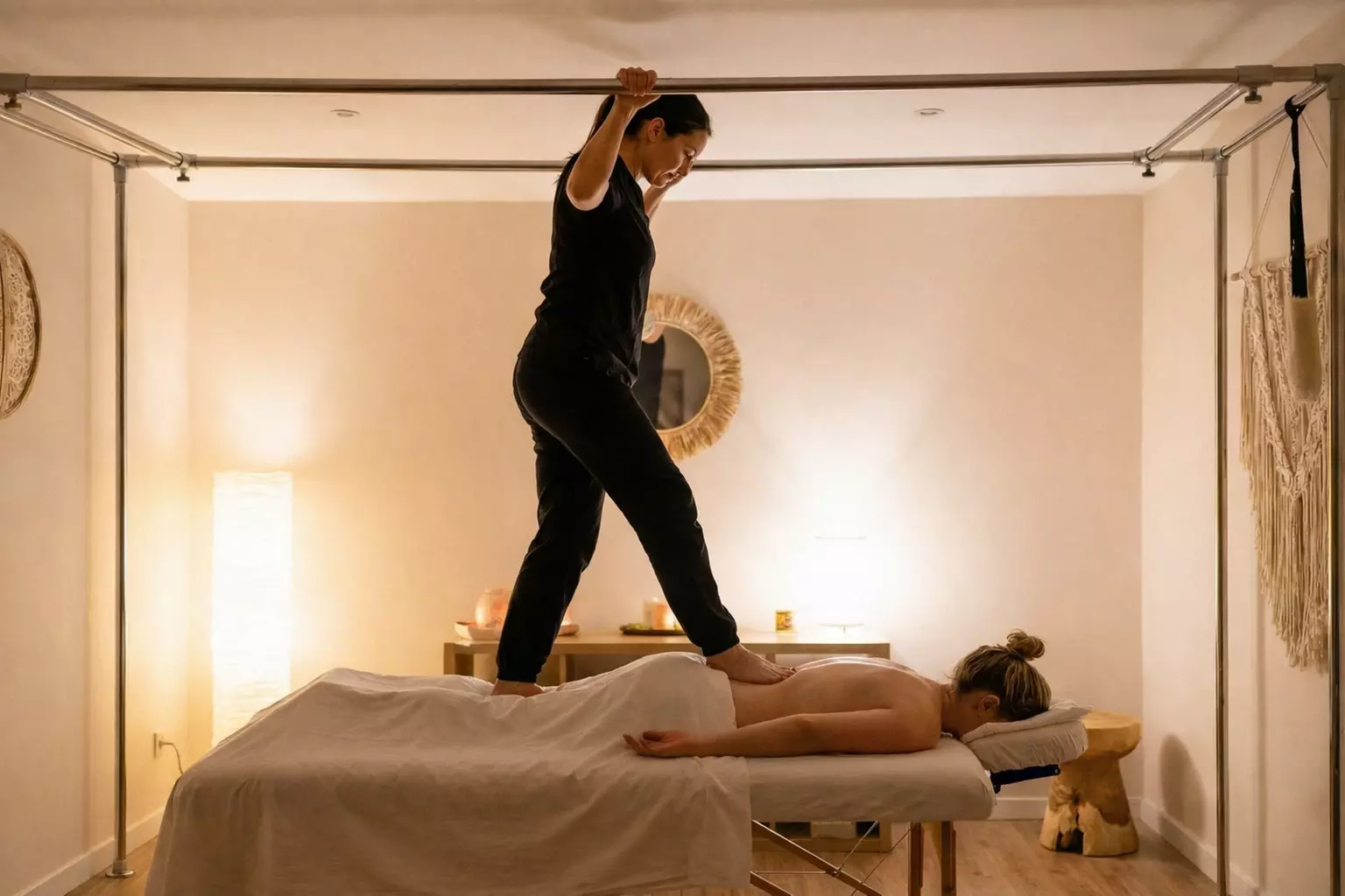 Ashiatsu Barefoot Massage for Deepest Relief & Spinal Decompression at Breeze Spa (Up to 22% Off) - Primary Image