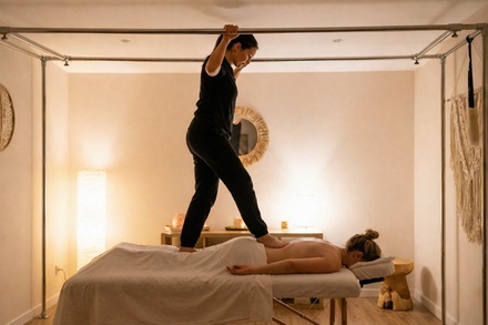 One 55-Minute Ashiatsu Barefoot Massage - Breeze Spa
