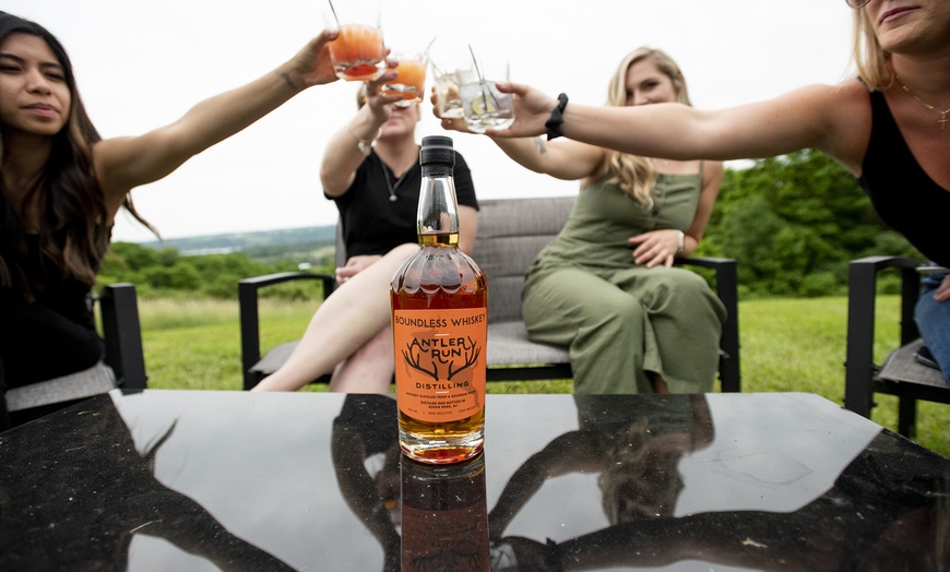 Image 2: Spirits Tasting Flight & Handcrafted Cocktail in Finger Lakes