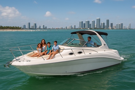 2-Hour Private Miami Boat Charter + Guided Experience - For up to 6 Guests - Delta Yacht Management - North Miami
