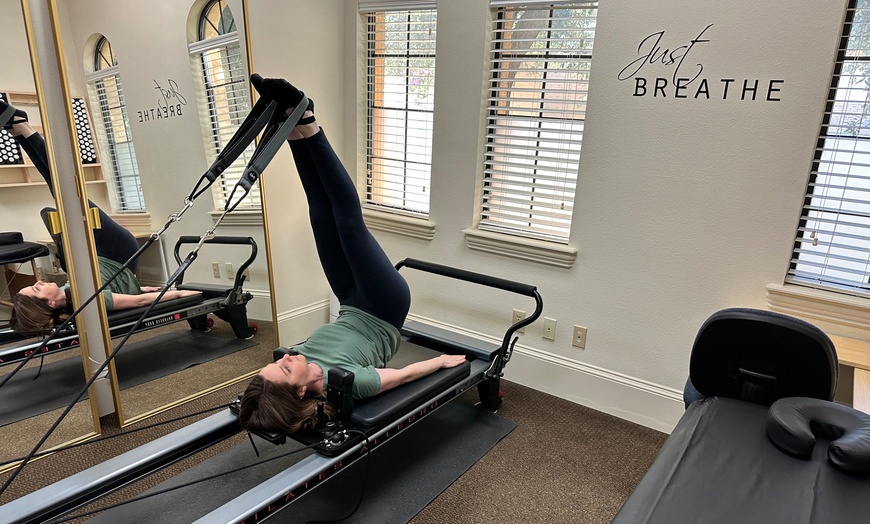 Image 2: Enhance Wellness with One or Three Pilates Reformer Private Session