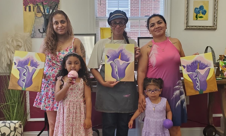Image 6: Liz Art and Events Sip & Paint Studio – Creative Fun for All
