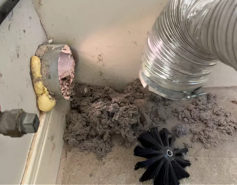 Freshen Up Your Home: Dryer Vent Cleaning for 1- or 2-Story at Colors Cleaning Concept Up to  29% Off - Primary Image
