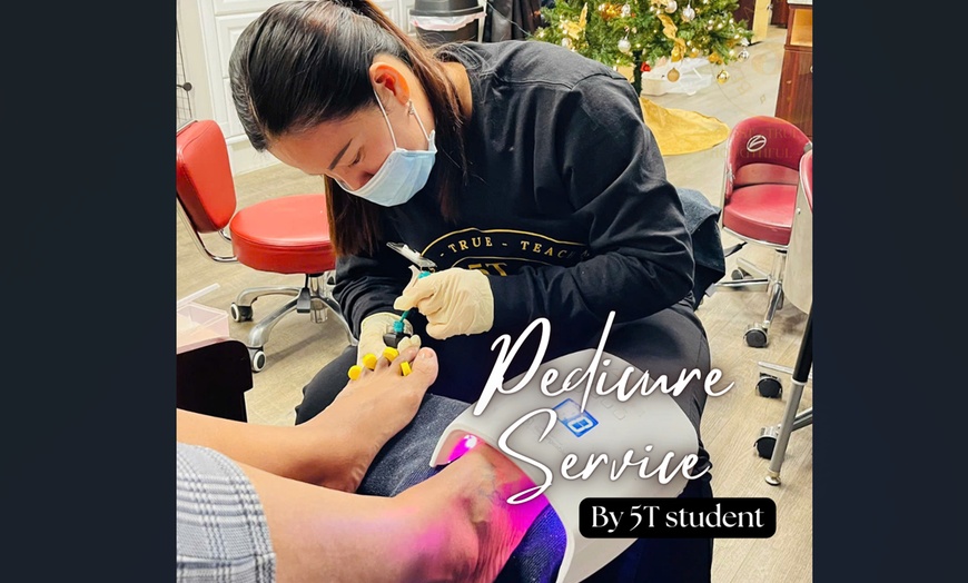 Image 2: Enjoy a Regular Polish Manicure or a Mani-Pedi Combo!