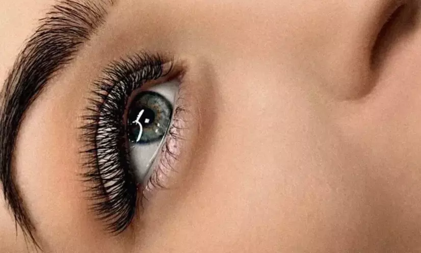 Full Set of Classic, Hybrid Eyelash Extensions w/ or w/o One Week Fill